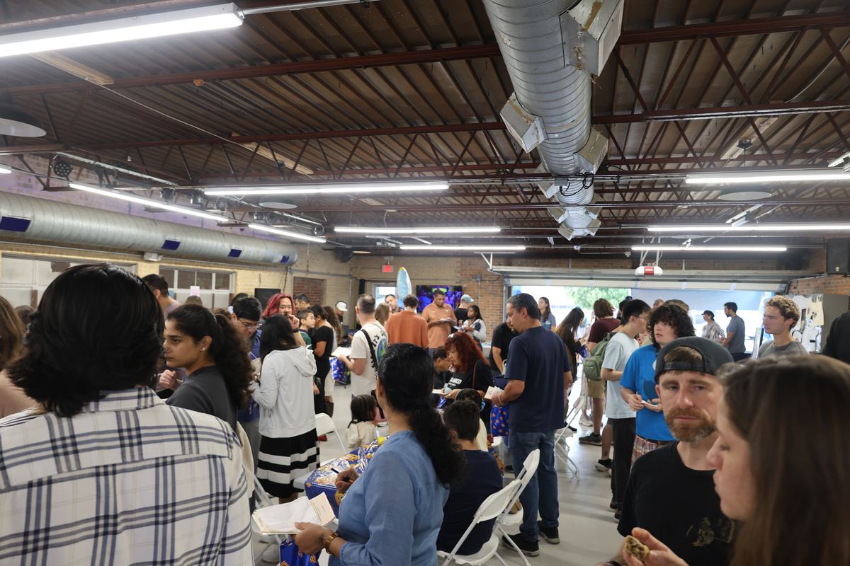 The crowd at Austin Cookie Fest