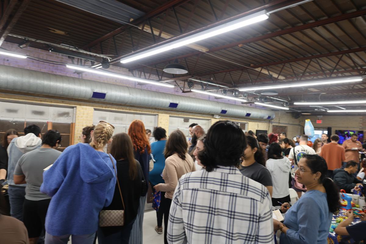 The crowd at Austin Cookie Fest